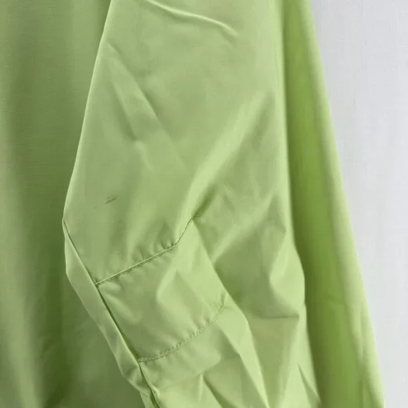 Royal Robbins Jacket Mens M Full Zip Hooded Windbreaker Lightweight Citron Green - Picture 11 of 12